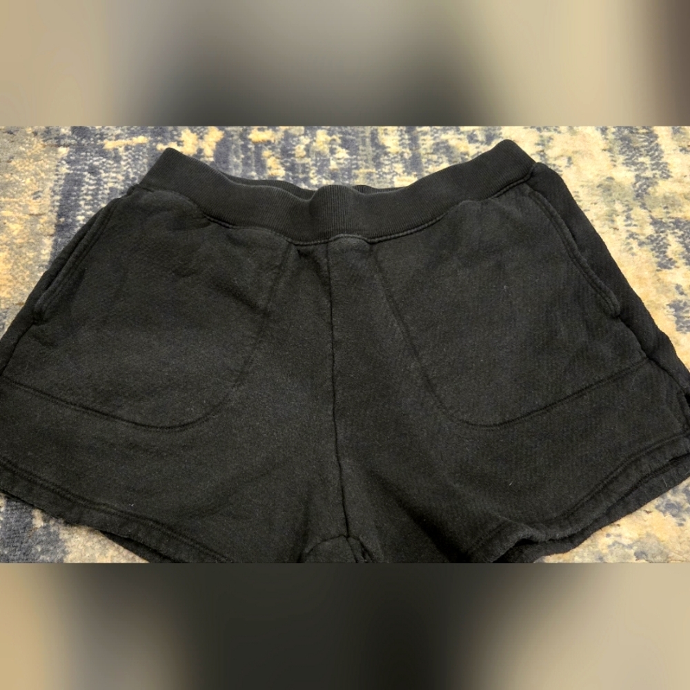 Lnwot Women'sMadewell long weekend cozy short in Black. Sz Large.
